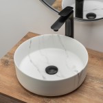 Накладной умывальник Rea Sami Marble Matt 